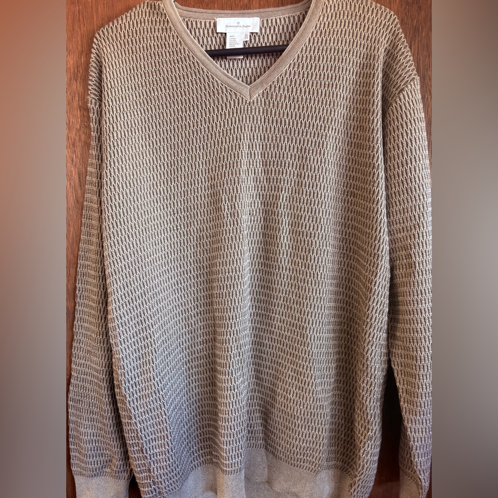 Men's Tan Sweater